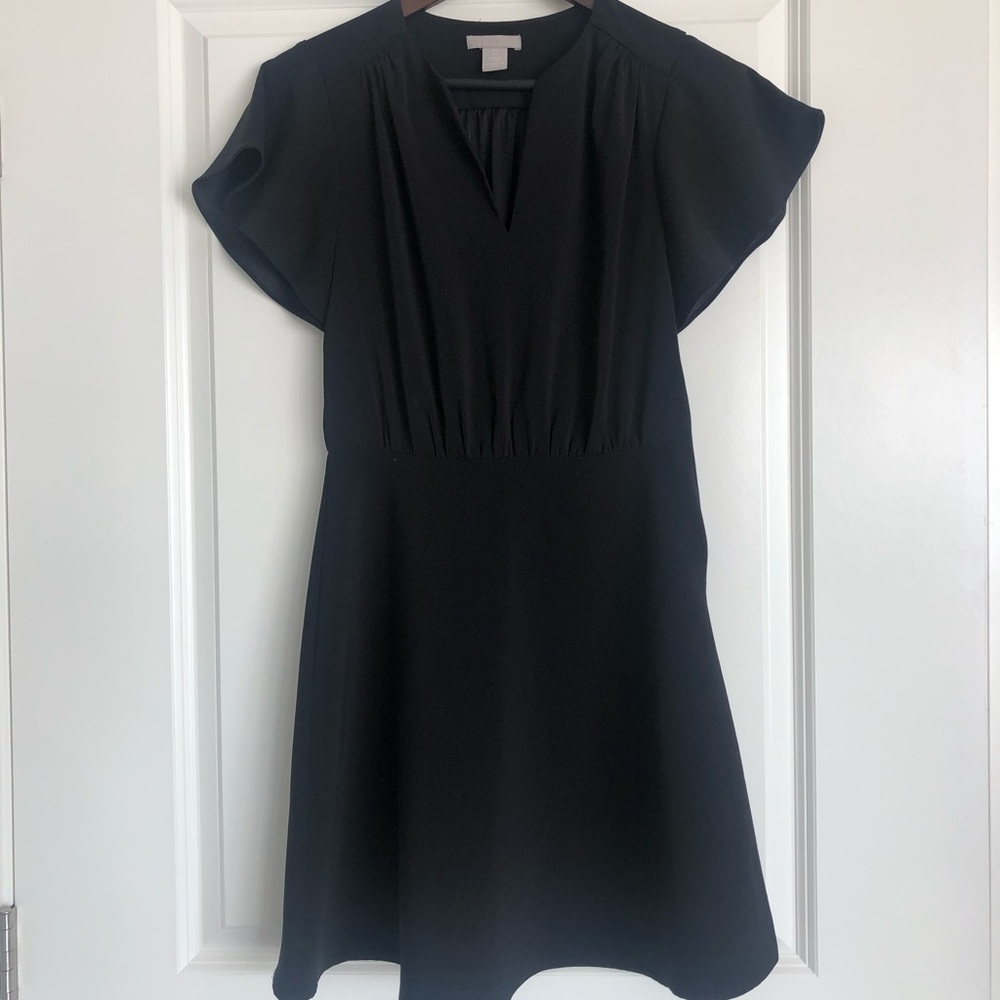 Black cocktail dress